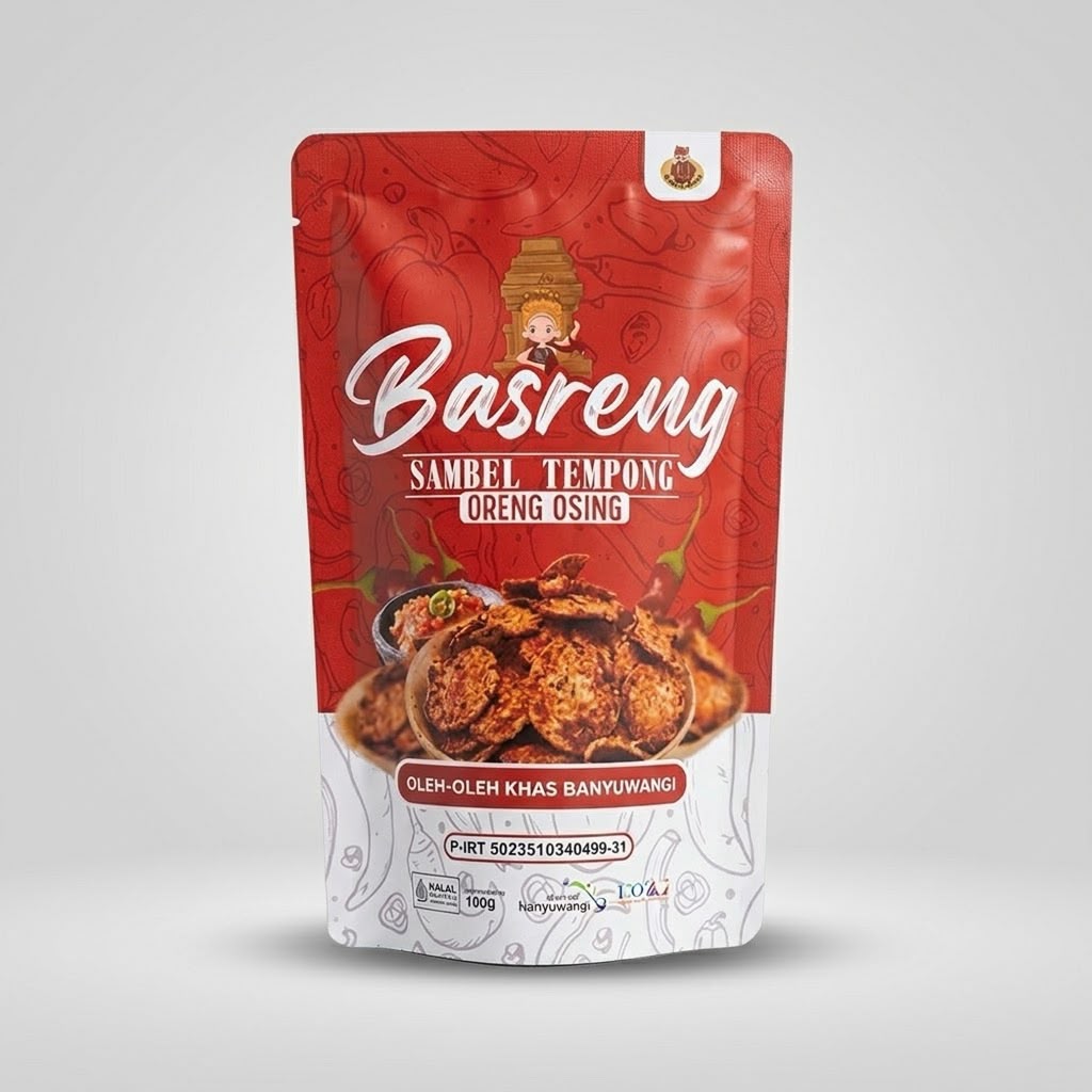 Oleh Oleh Banyuwangi Basreng Sambel Tempong Oreng Osing