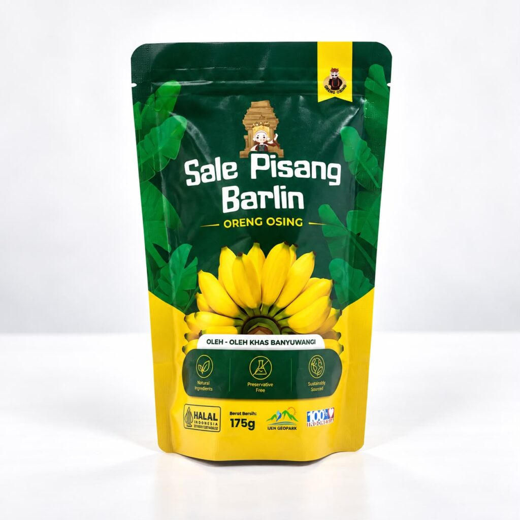 Produk Olahan Hasil Pertanian Oleh Oleh Banyuwangi Sale Pisang Barlin Oreng Osing